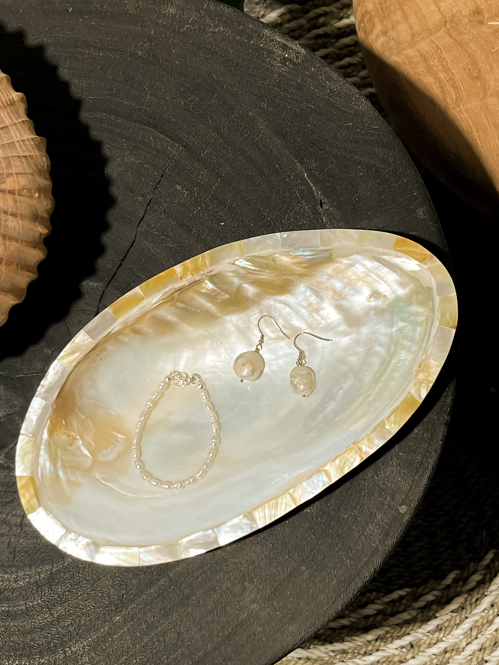 Sea Shells Decorative Tray