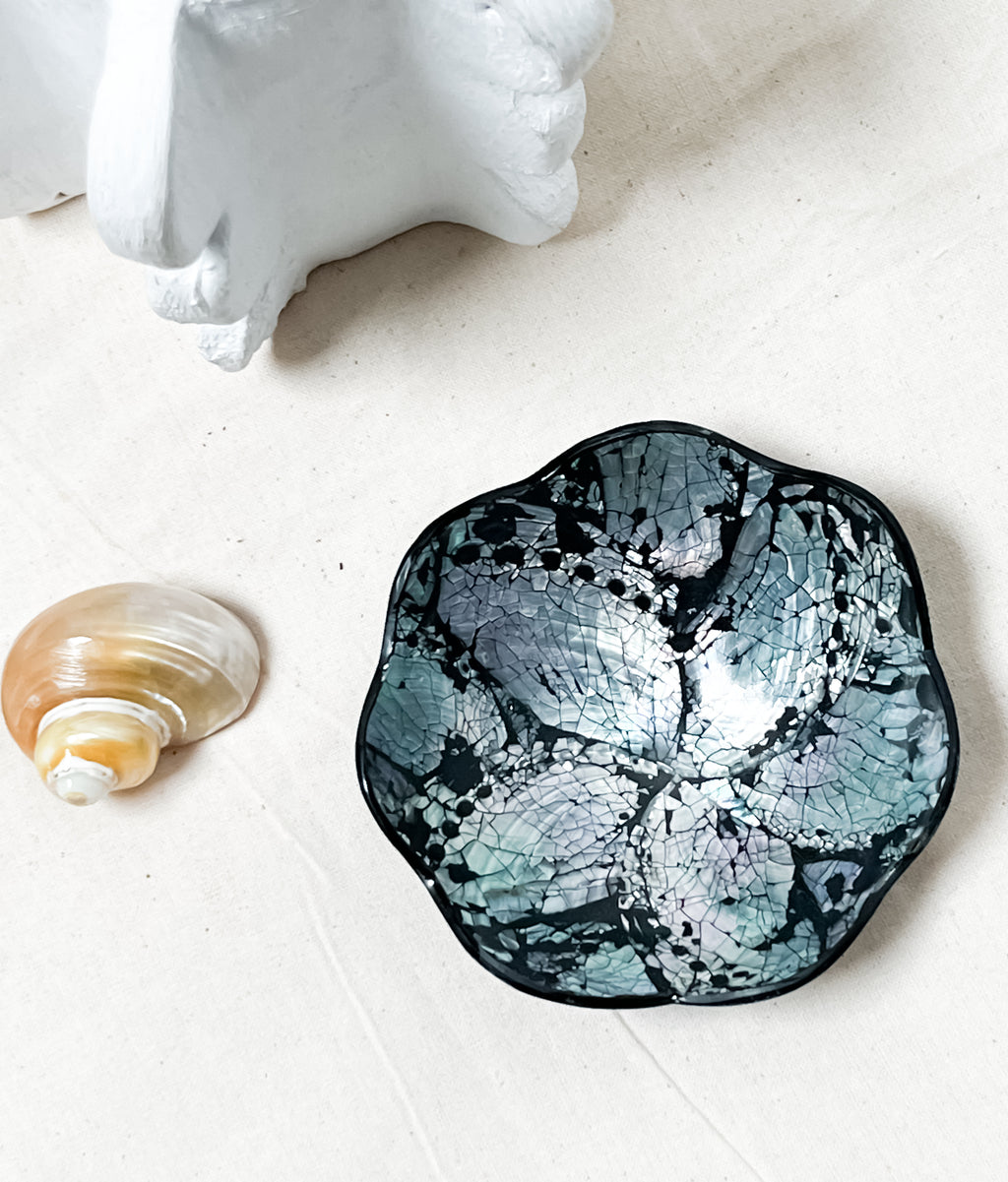 Bunga Flower Shell Jewelry Trays