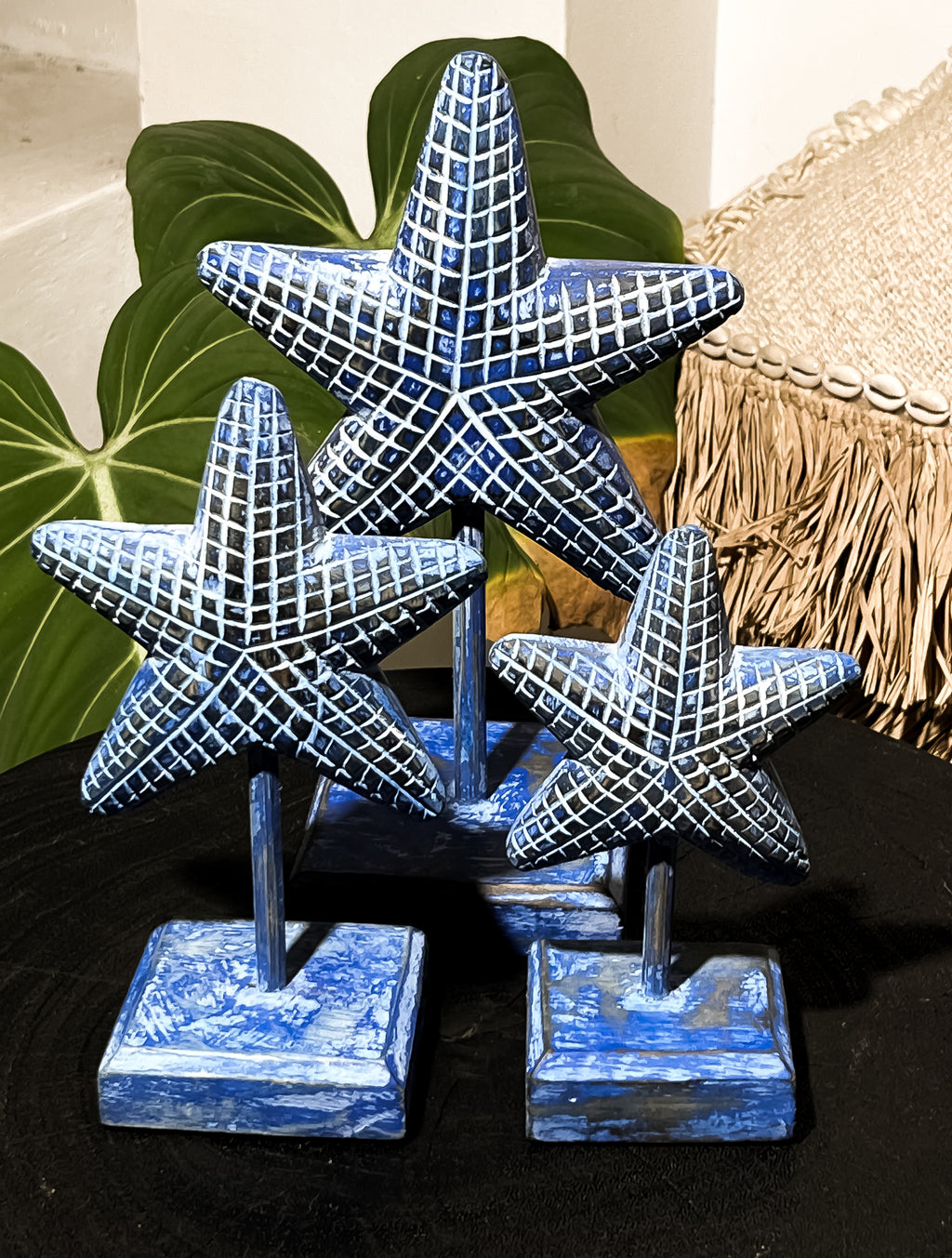 Star Fish Wooden Table Decoration Set