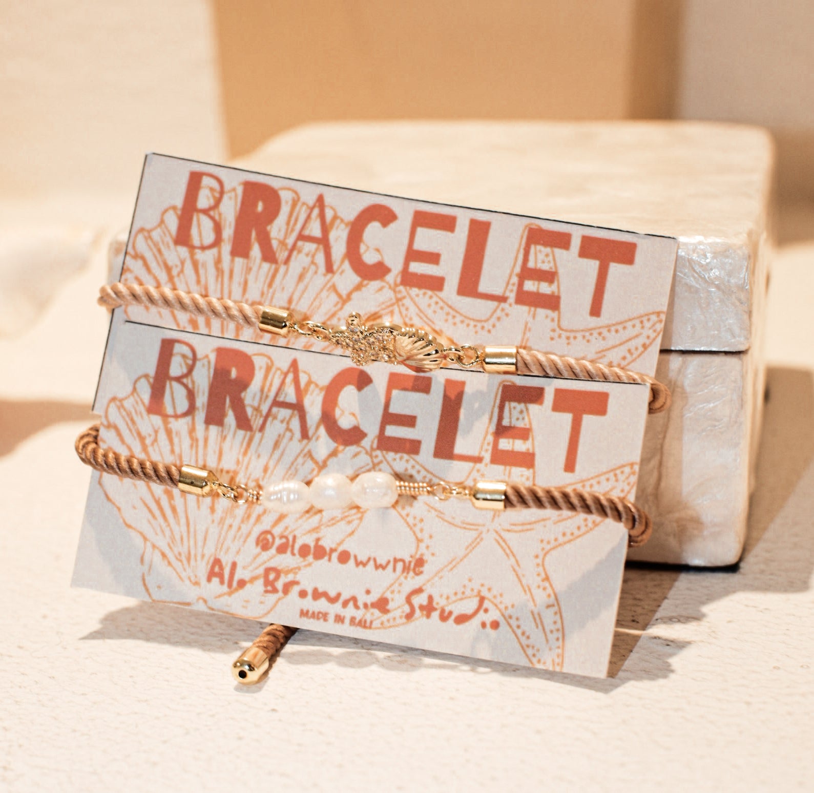Bracelet Coastal Design by Alo Brownie Studio