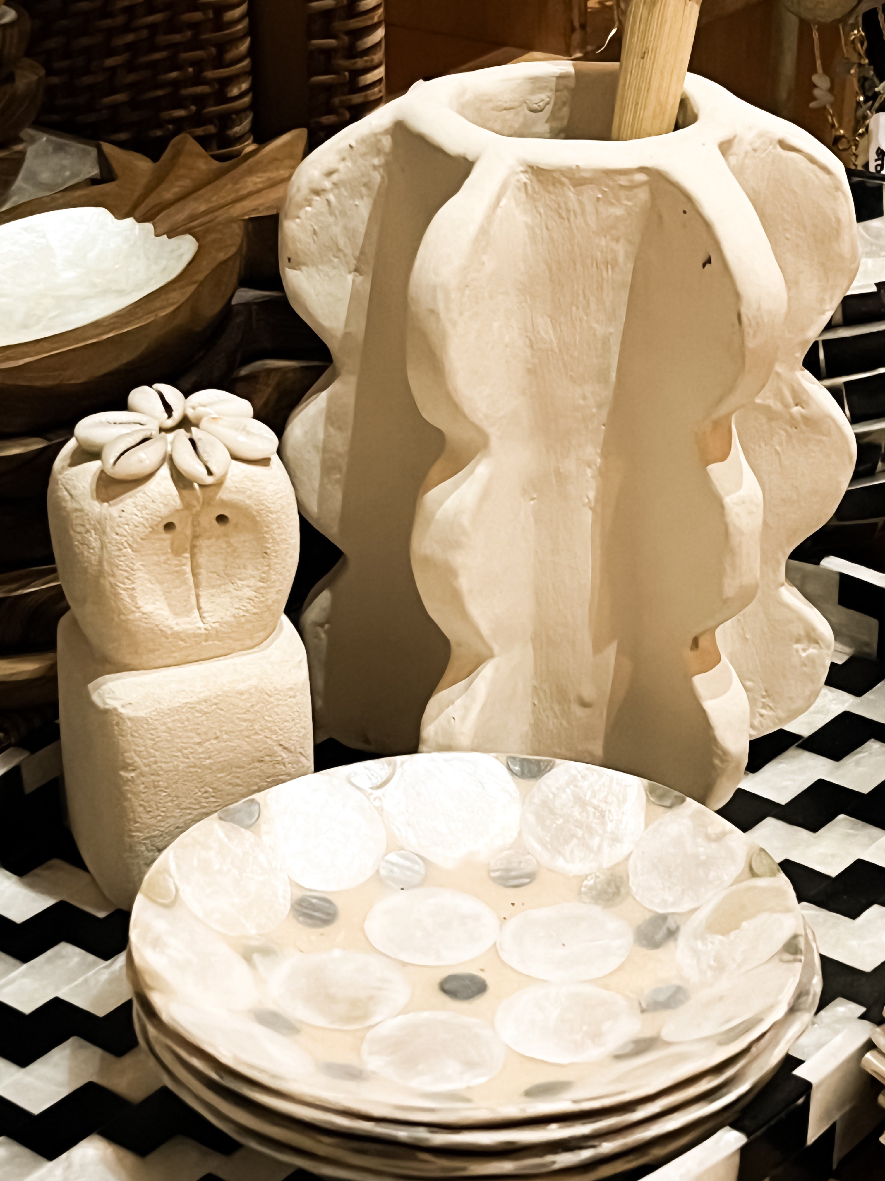 Sakura Round Shells Jewelry Tray