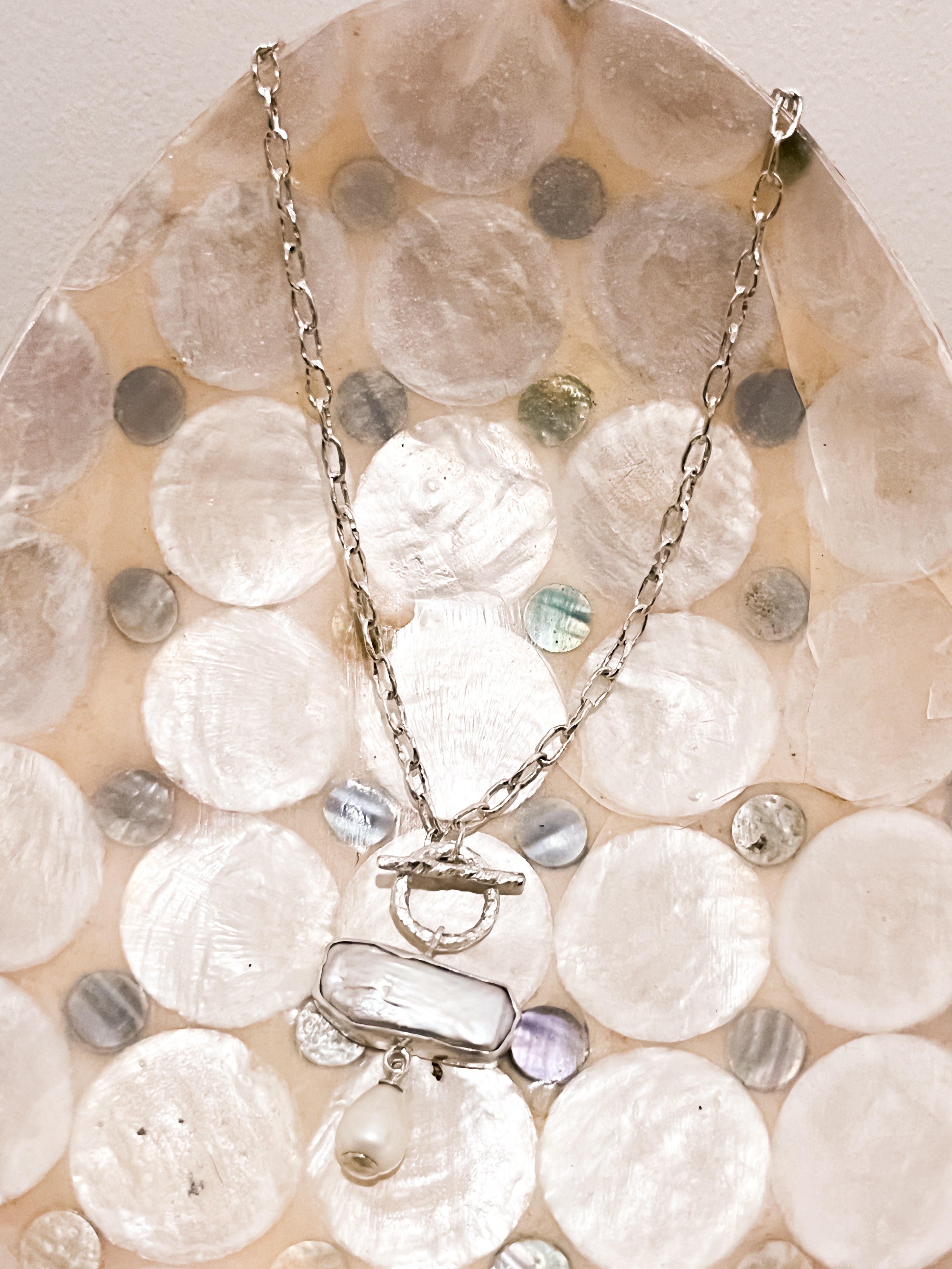 Uma Organic Silver Necklace 925