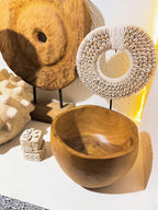 Natural Wooden Decorative Bowl