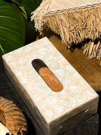 Kora Rectangle Shells Tissue Box