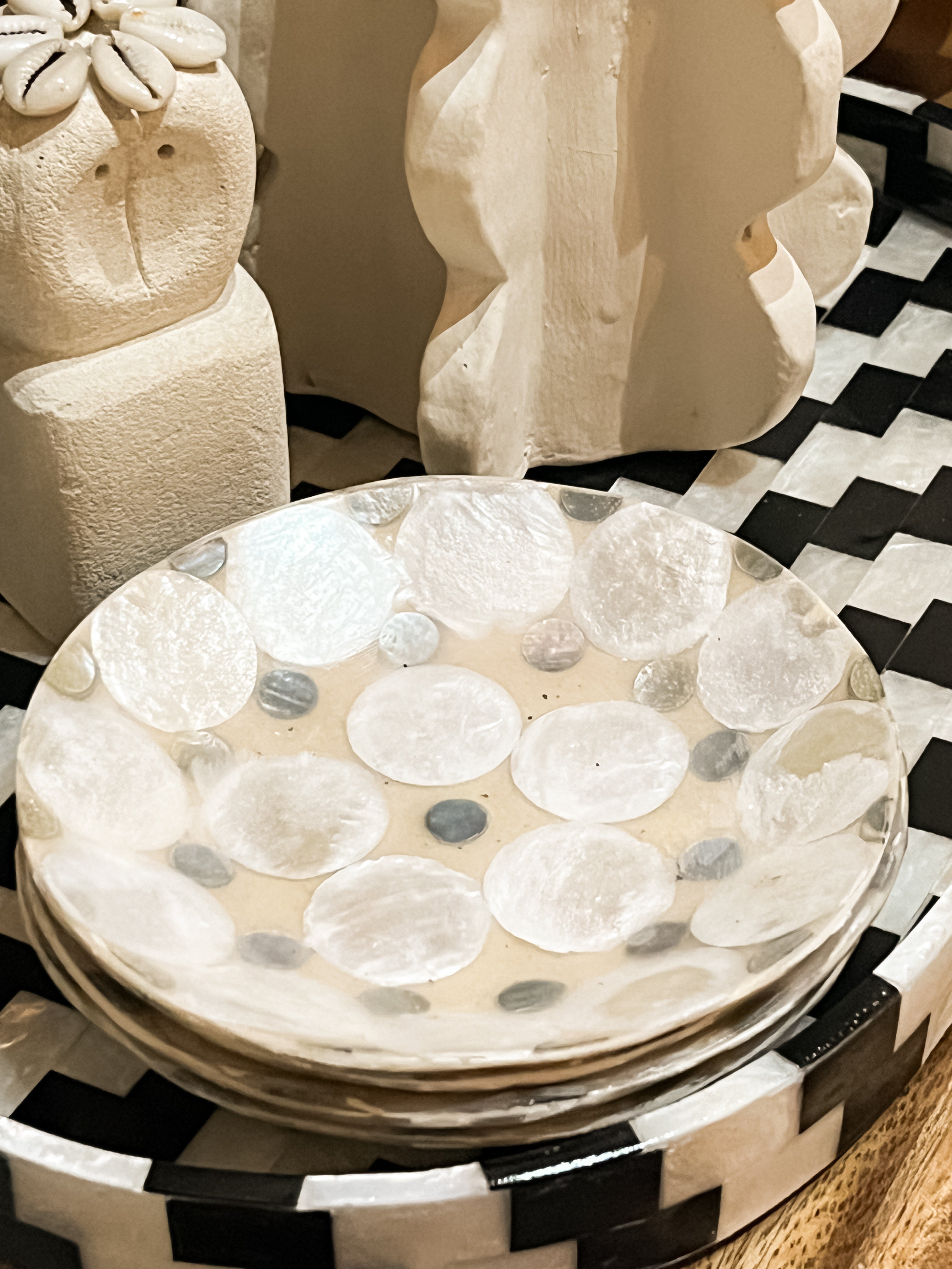 Sakura Round Shells Jewelry Tray