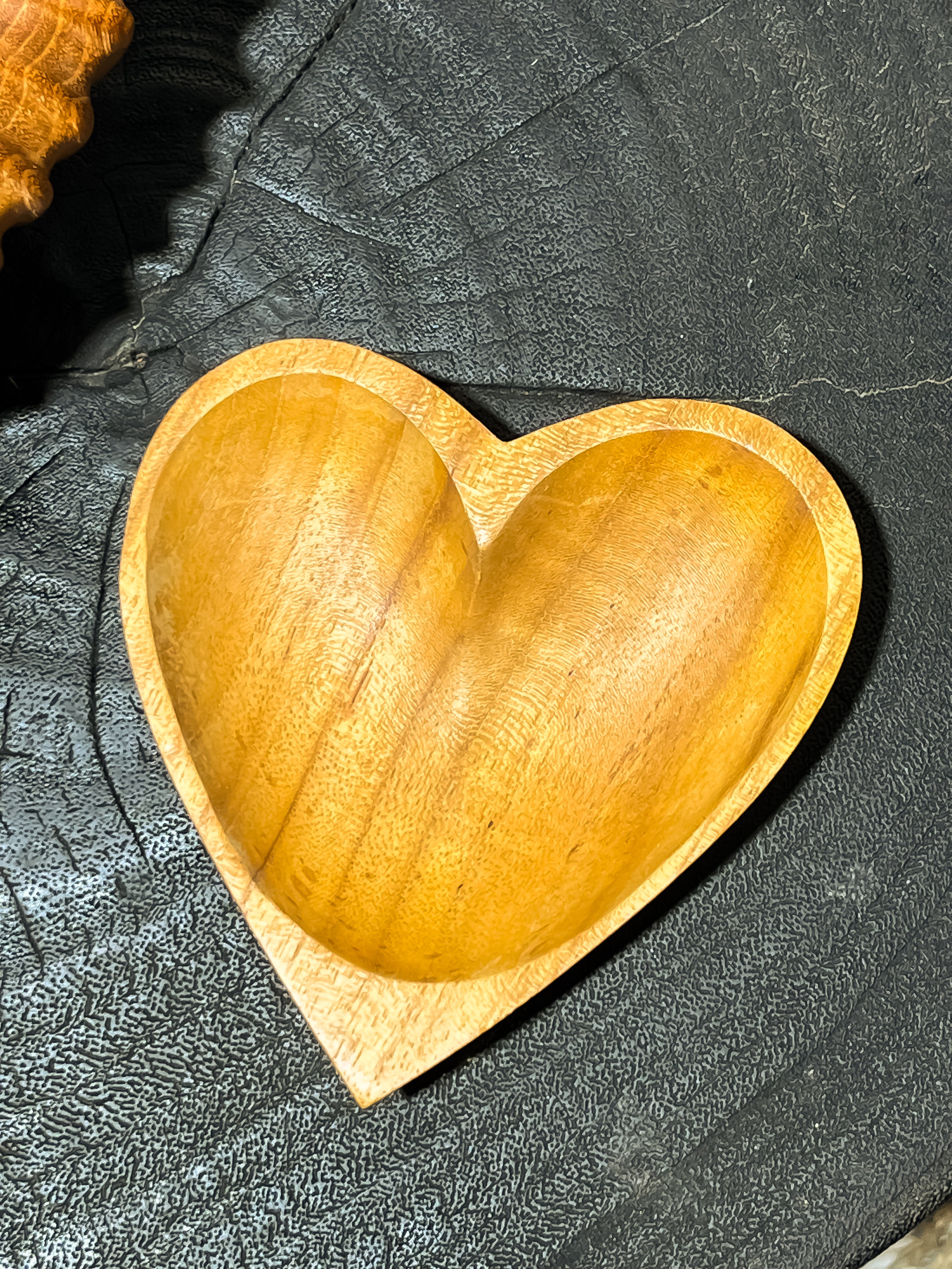 Wooden Teak Love Bowl