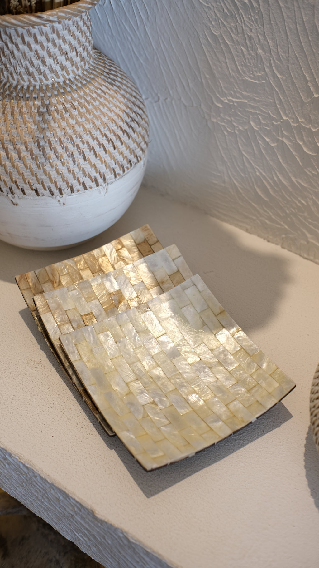 Shells Square Decorative Plate