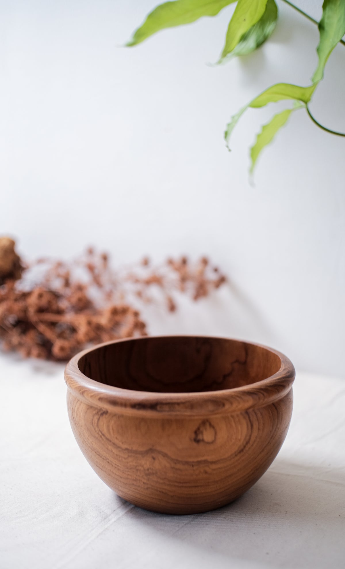Pinggan Wooden Teak Bowl