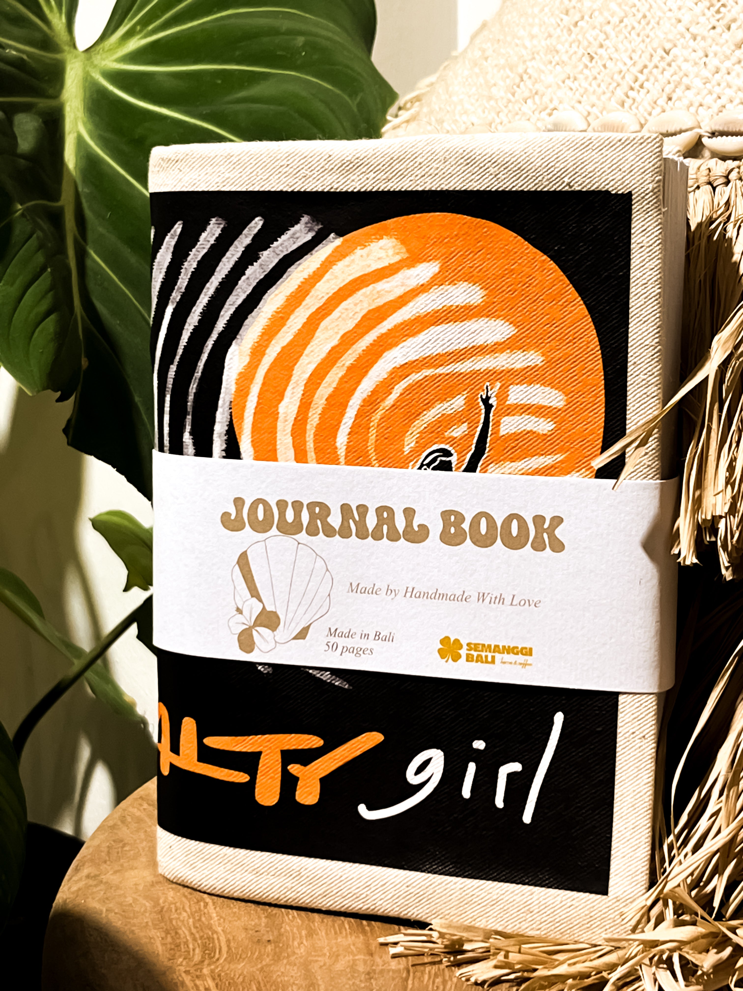 Handmade Tropical Journal Book