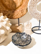 Beige Flower Decorative Bowl
