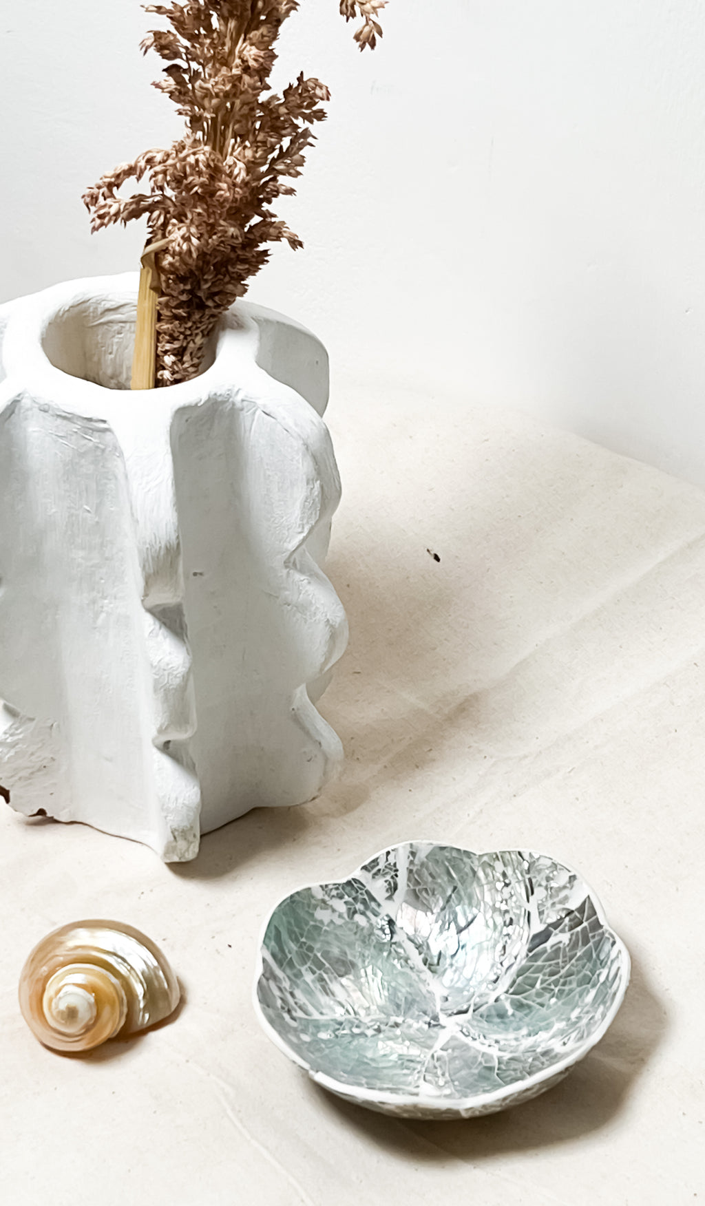 Bunga Flower Shell Jewelry Trays