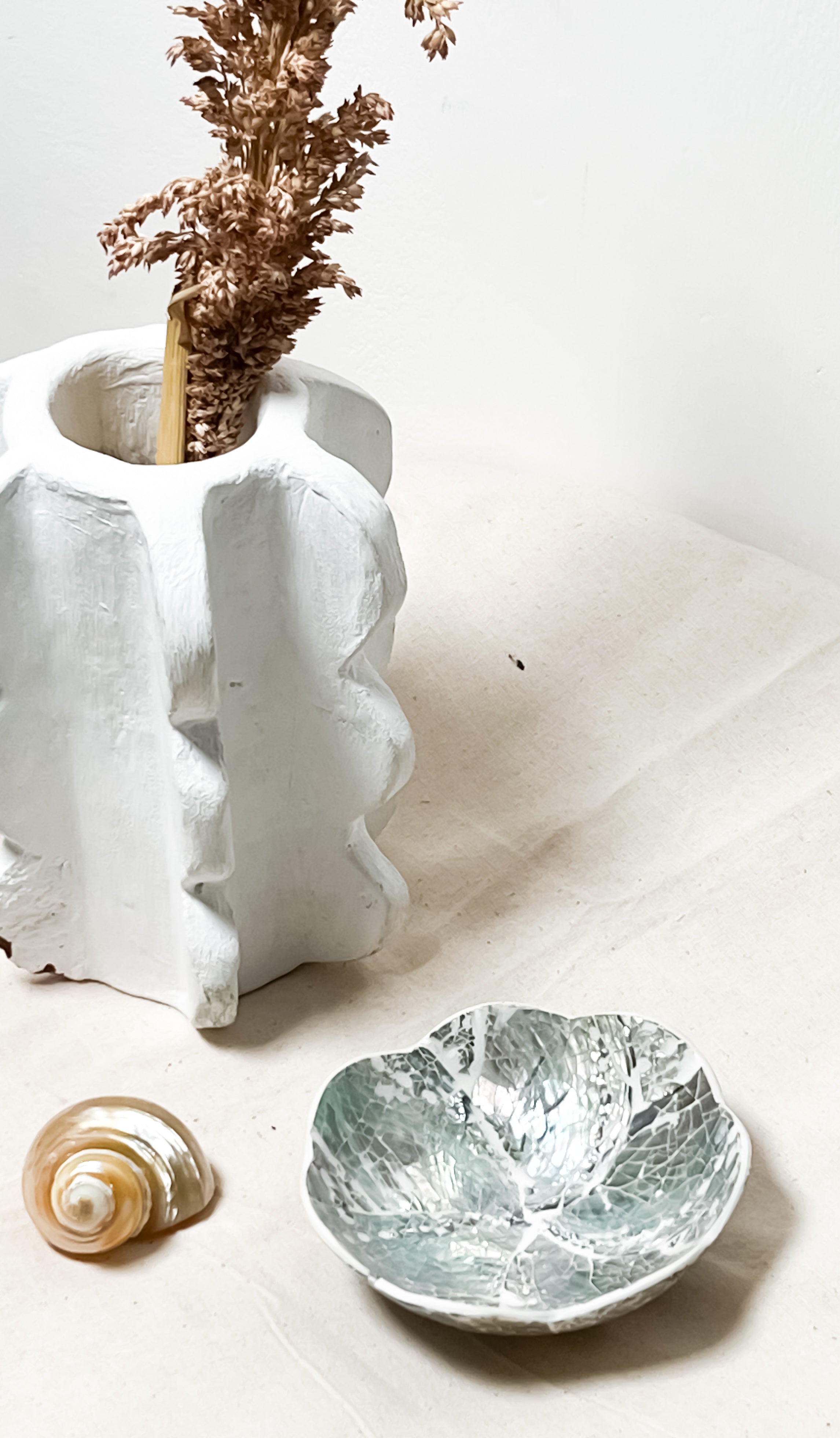 Bunga Flower Shell Jewelry Trays