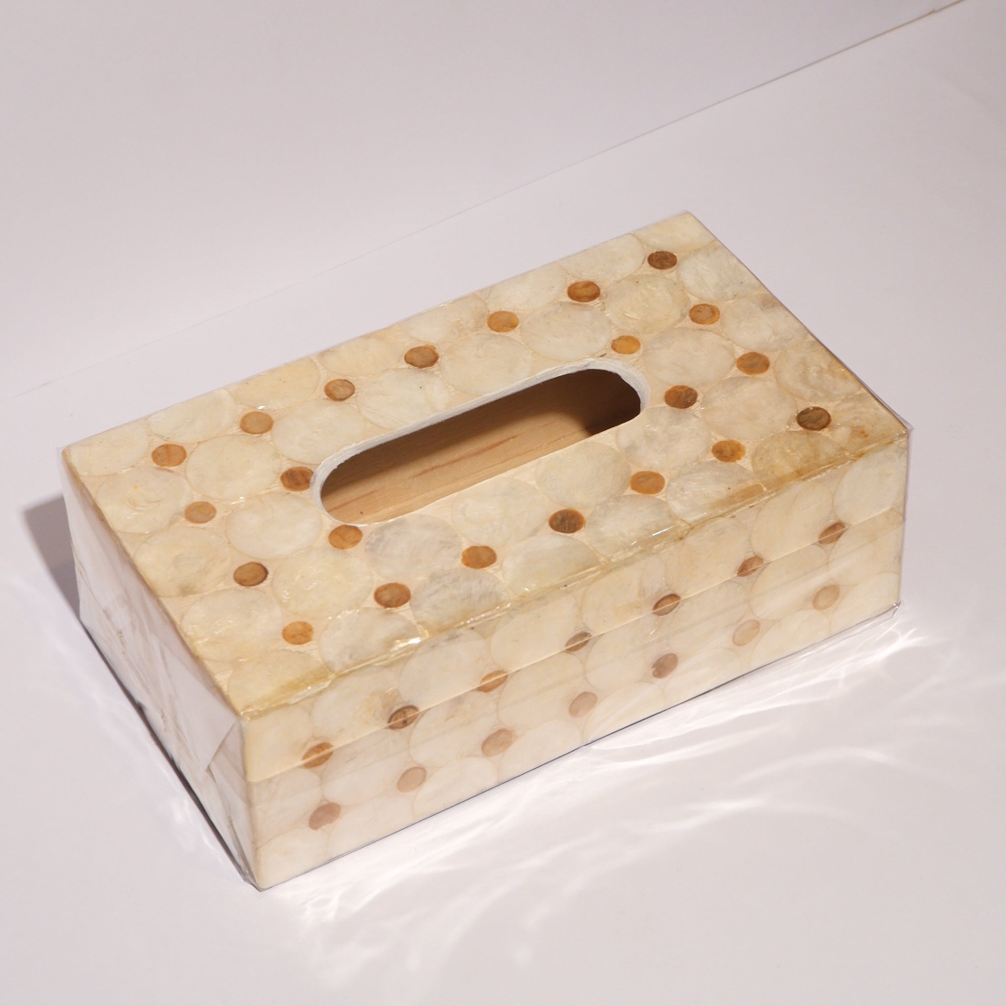Jeira Rectangle Shells Tissue Box