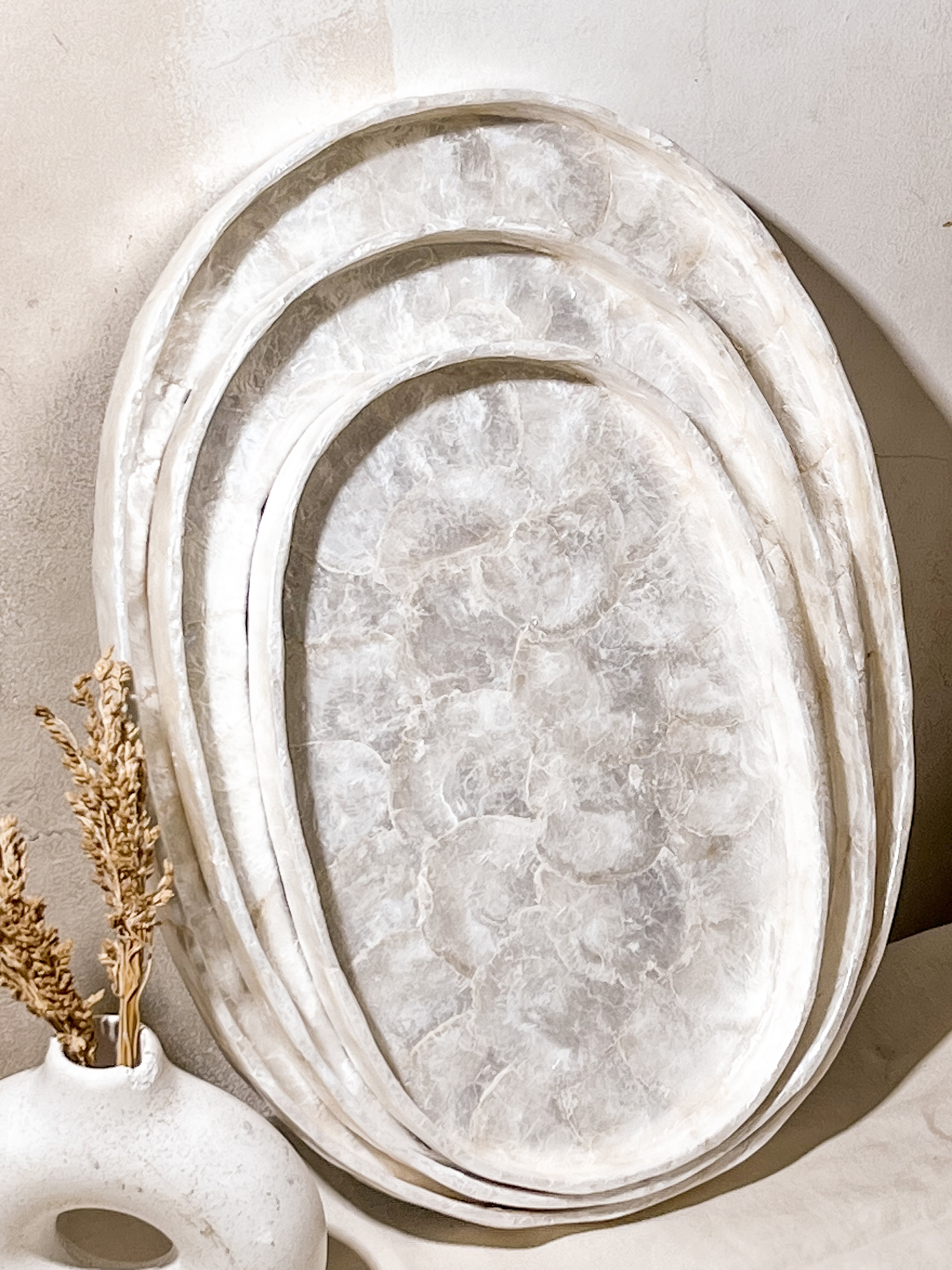 Shells Oval Tray
