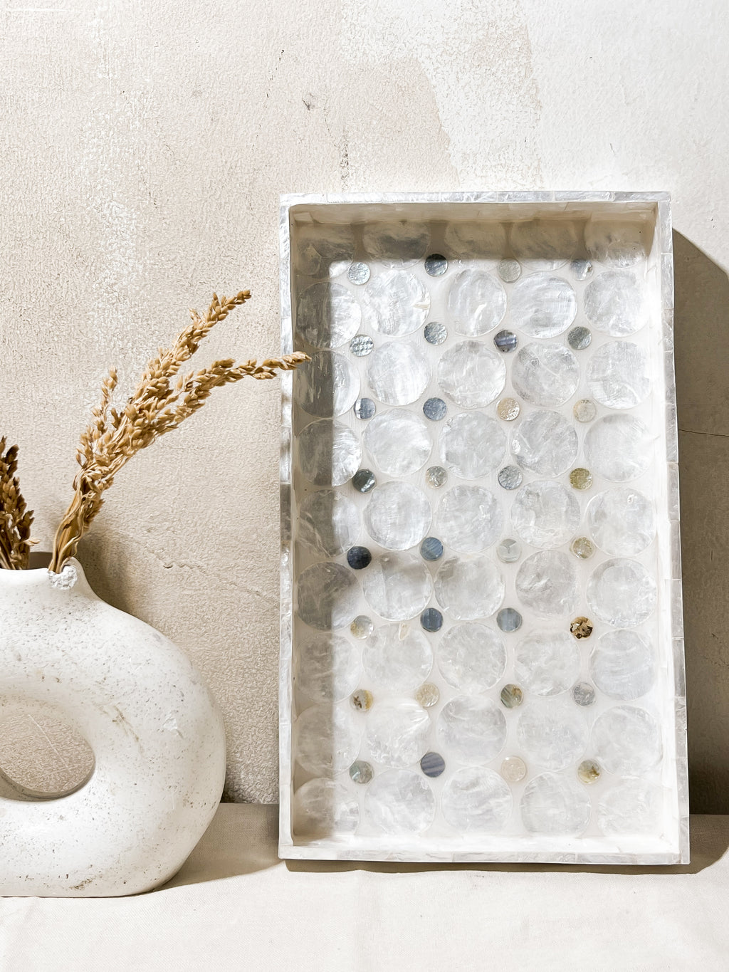 Shells Square Tray