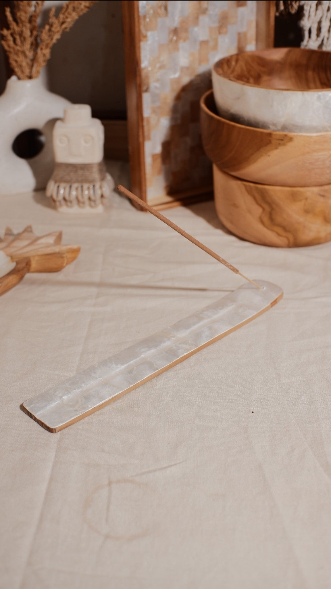 Shells incense holder