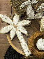 Palm Wall Decor With Shells
