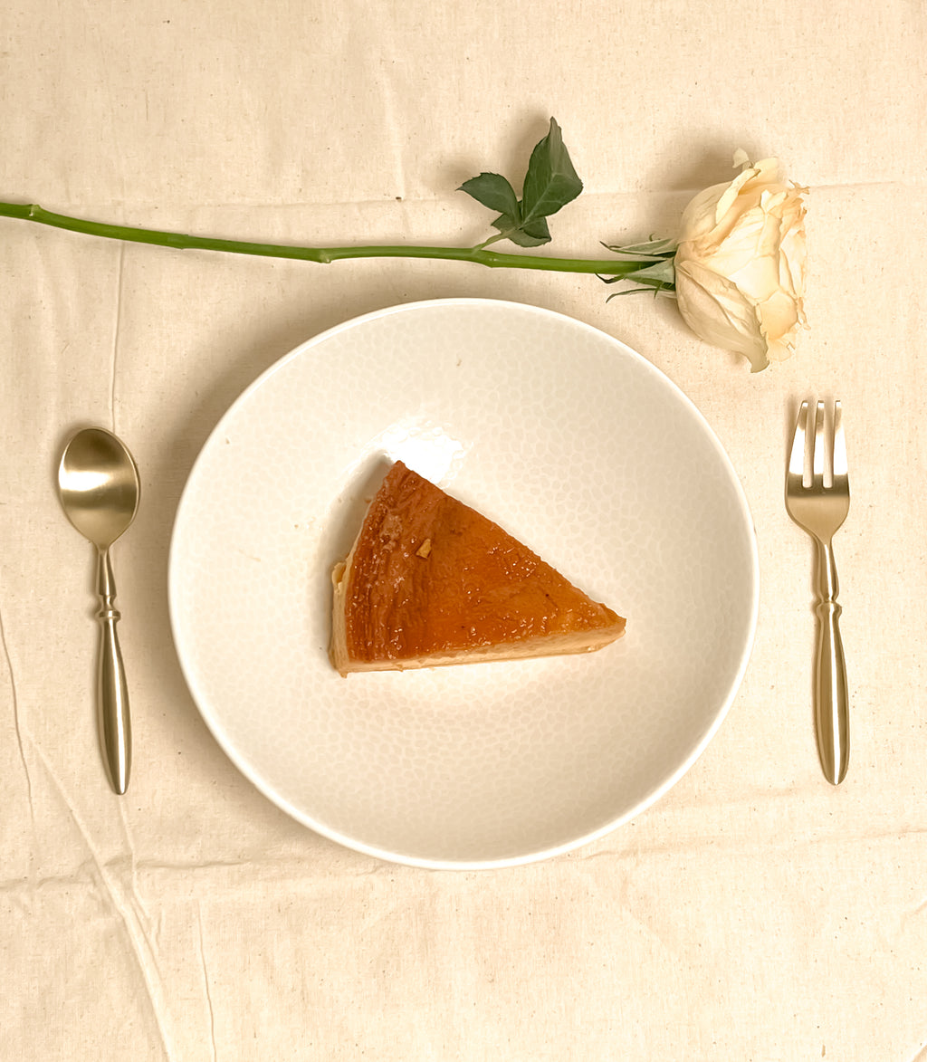 Brass Dessert Cutlery with Vintage Style