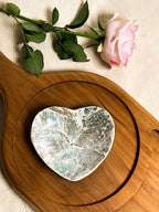 Silver Love Sea Shells Jewelry Tray