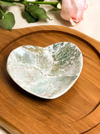 Silver Love Sea Shells Jewelry Tray