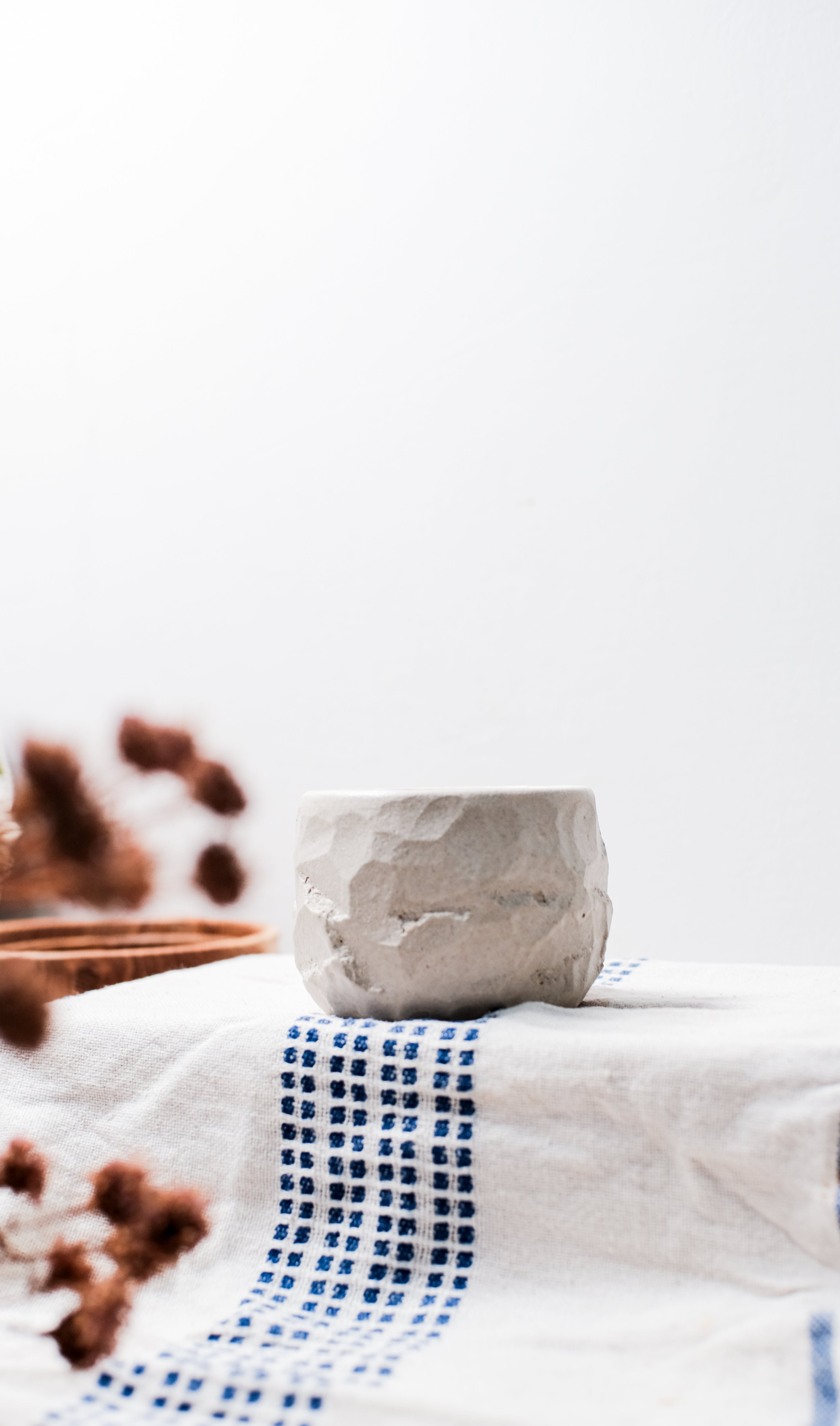 White Moonstone Ceramic Mug