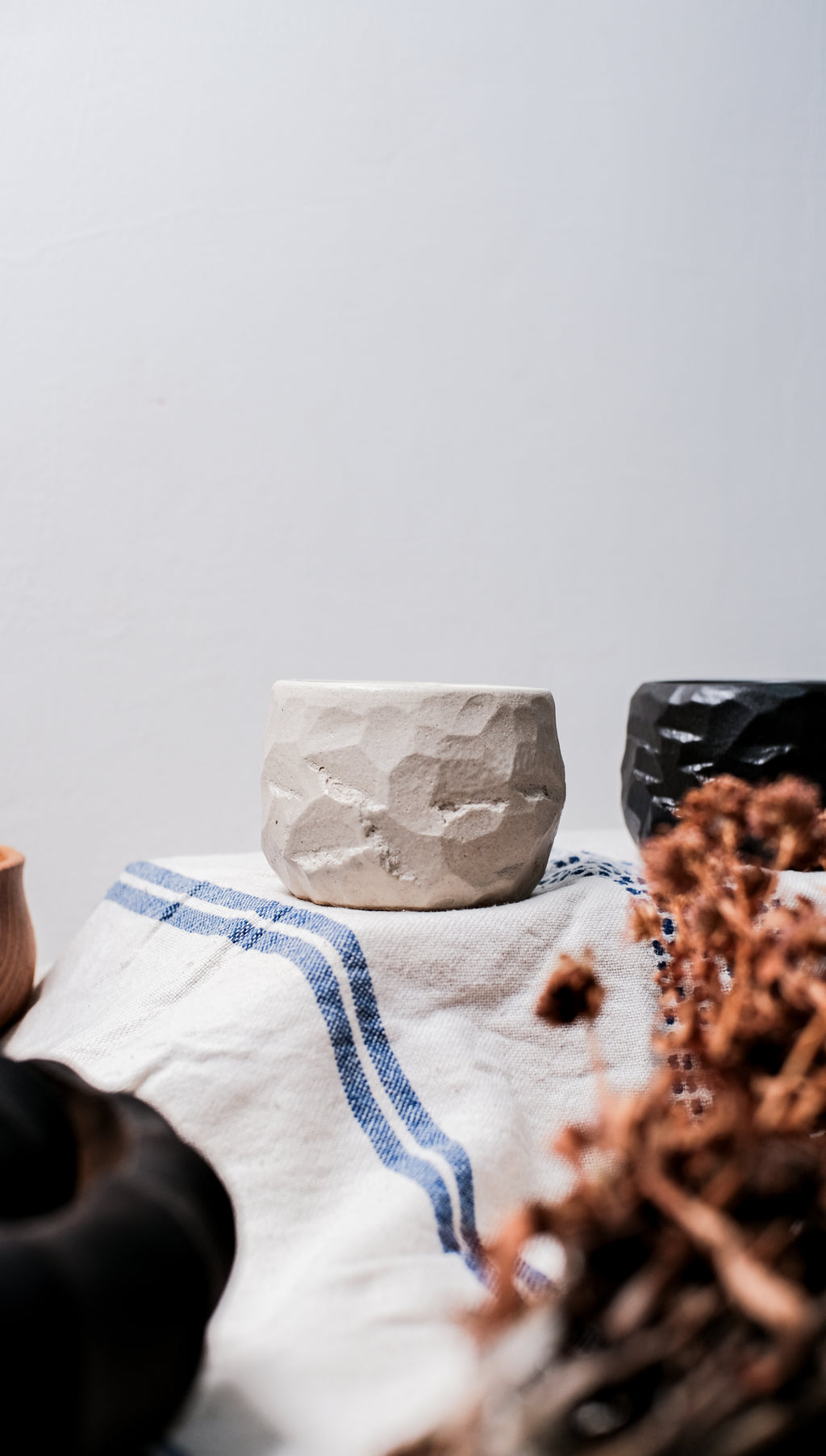 White Moonstone Ceramic Mug