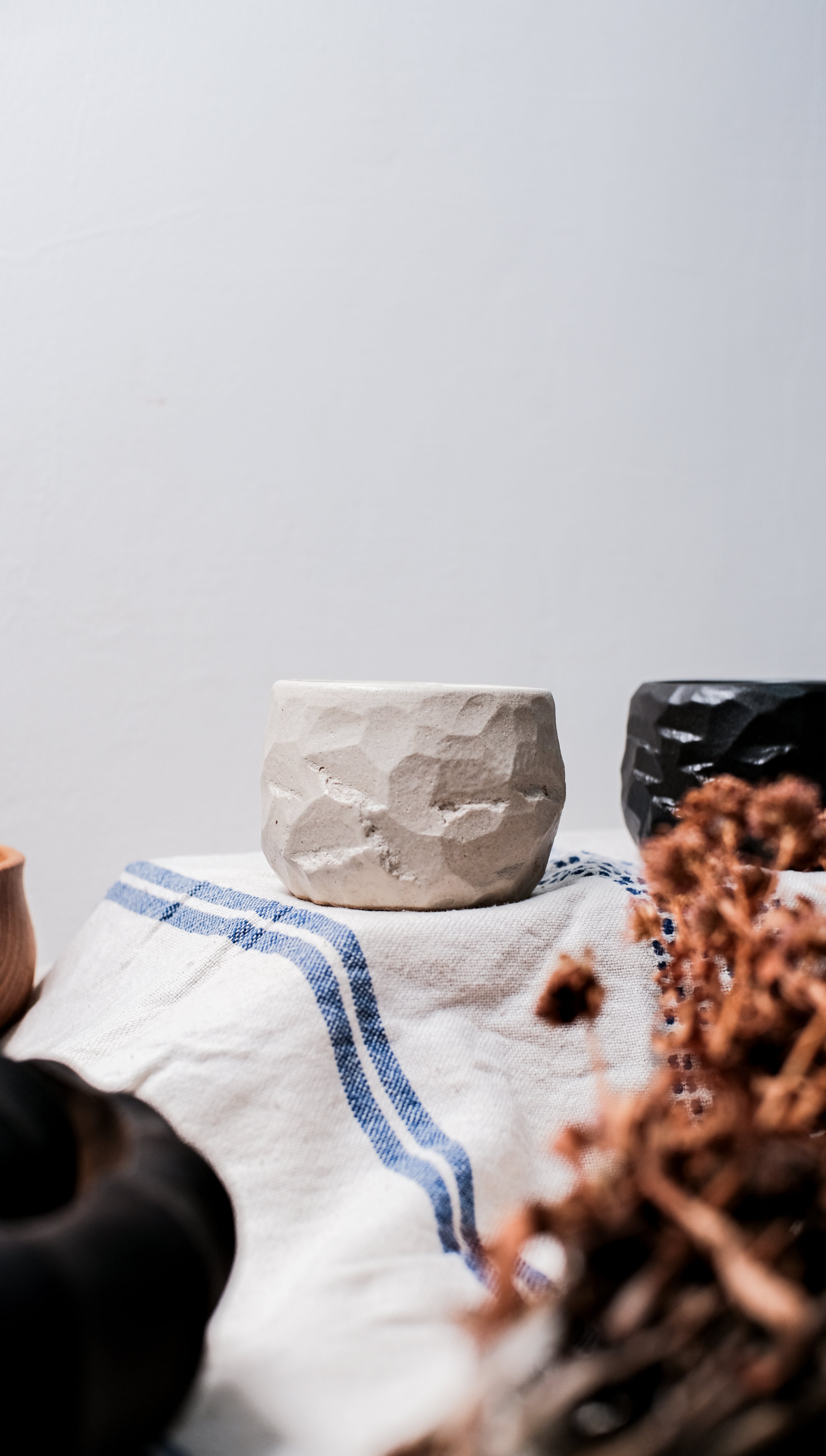 White Moonstone Ceramic Mug