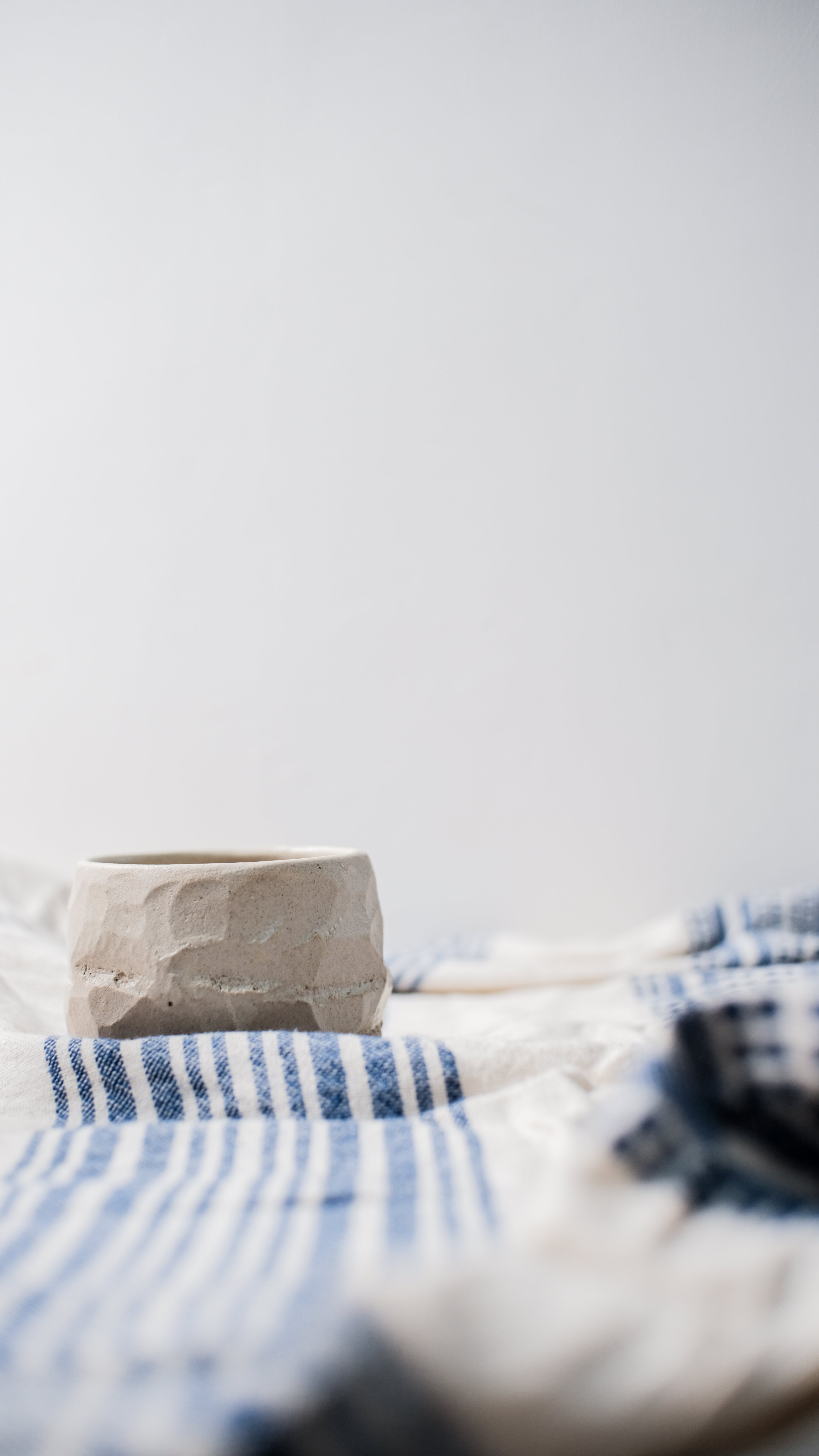 White Moonstone Ceramic Mug