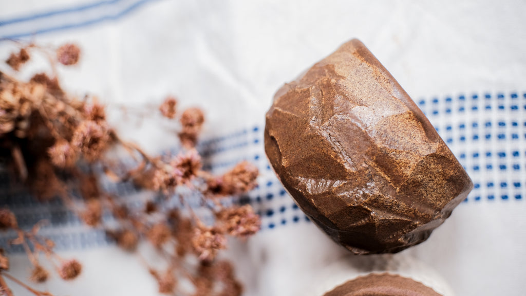 Brown Moonstone  Ceramic Mug